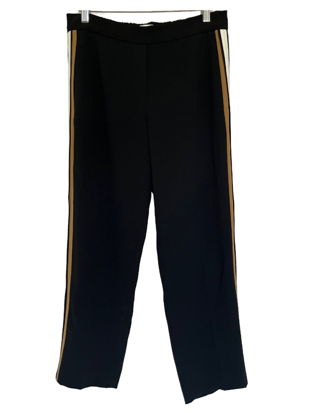 Aritzia Black Crepe Cropped Pants